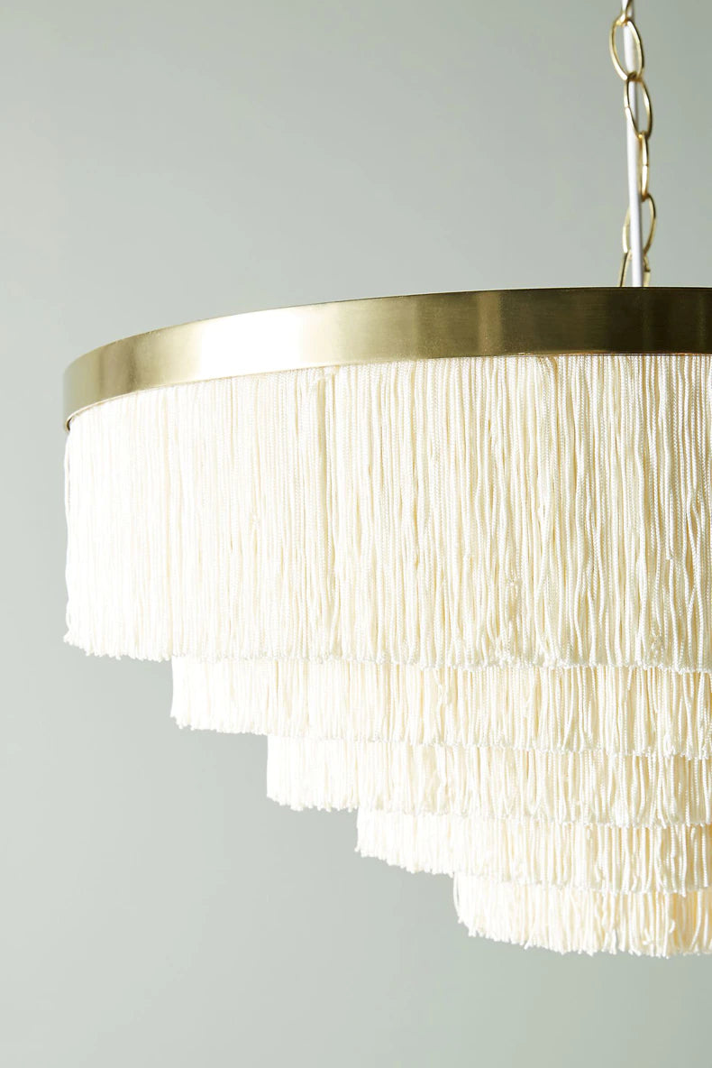 Art Deco Fringe Chandelier