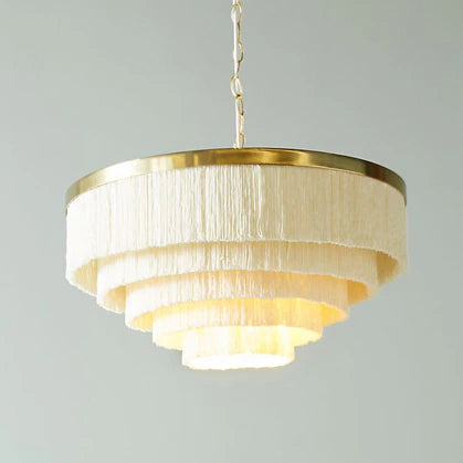 Art Deco Fringe Chandelier